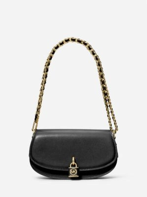 Mila Small Leather Shoulder Bag