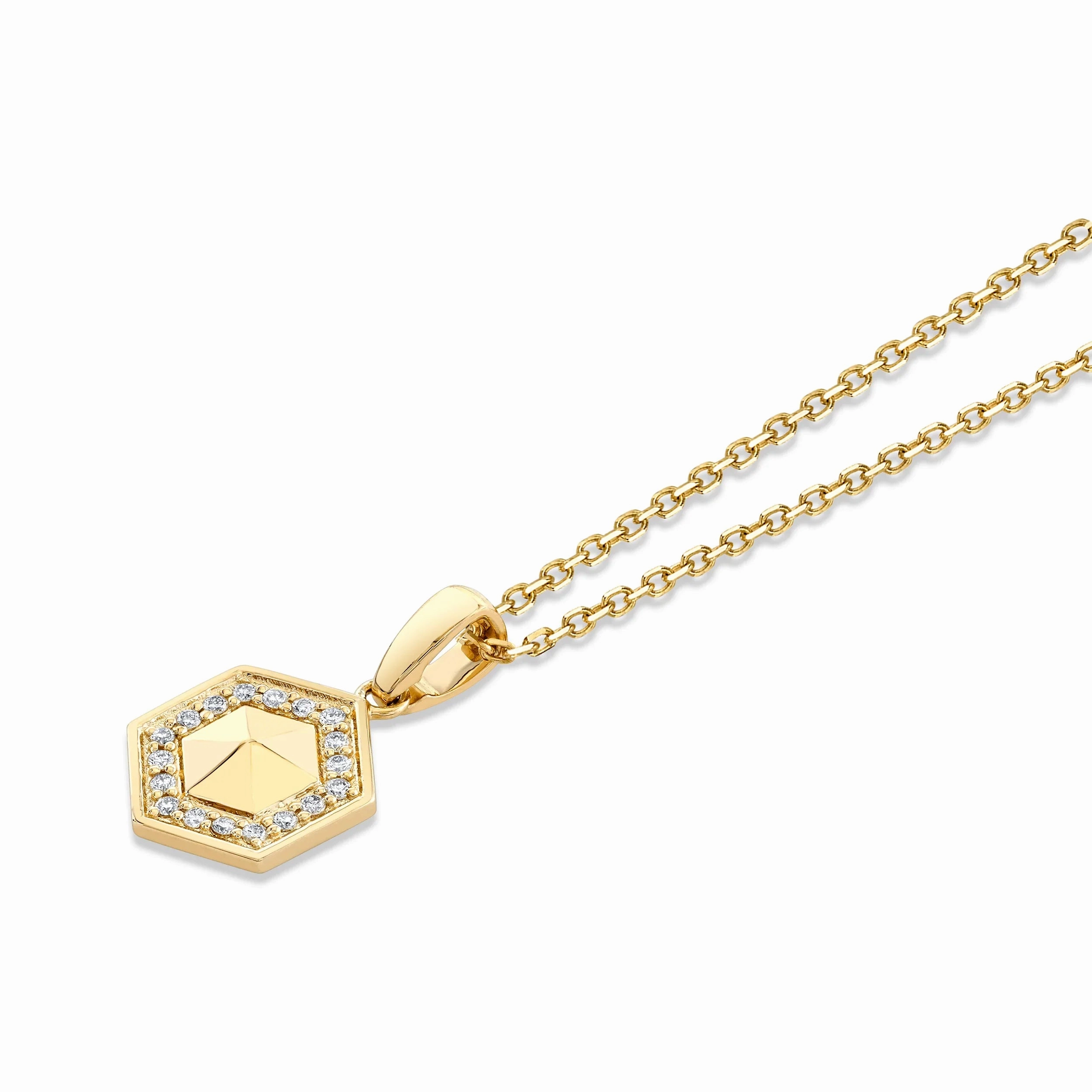 Mini Hex Necklace P508