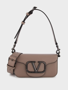 Mini Loc?? Crossbody Calfskin Bag