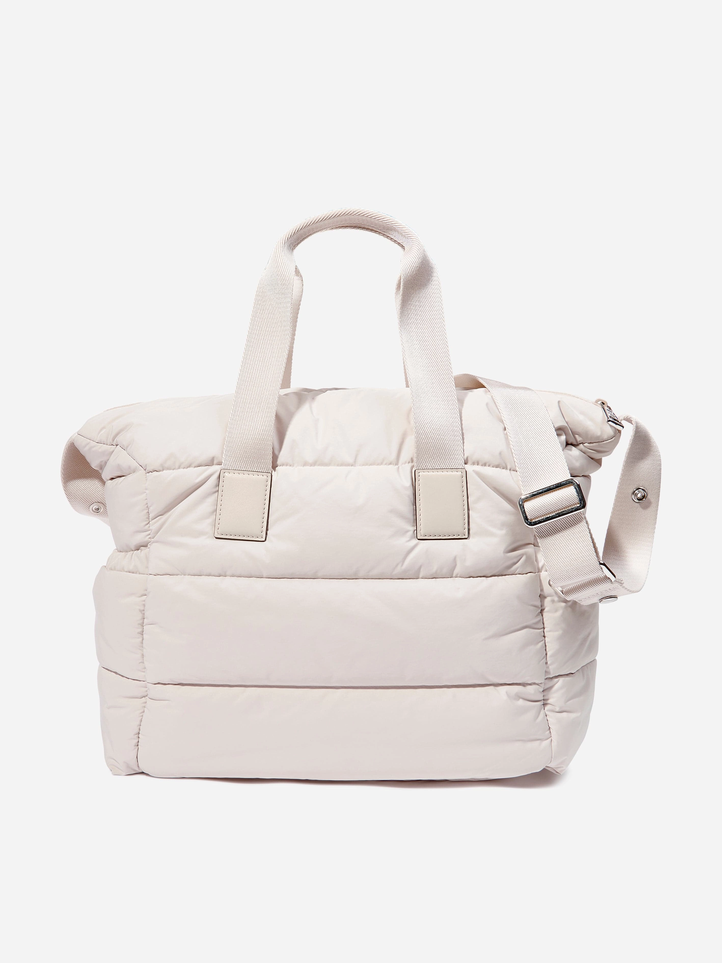 Moncler Enfant Baby Padded Changing Bag in Ivory (38cm)