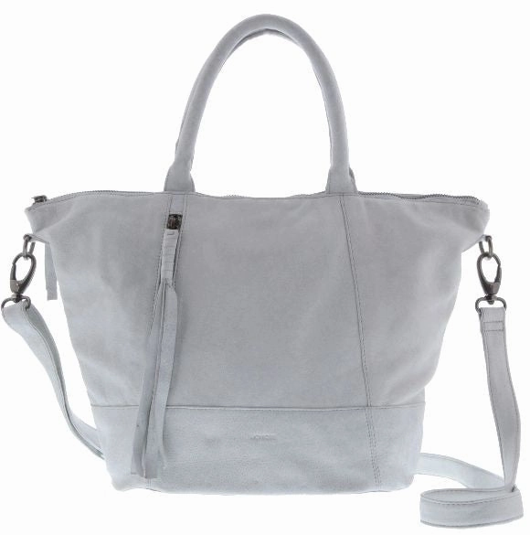 MONIQUE LEATHER VIOLET SHOULDER BAG