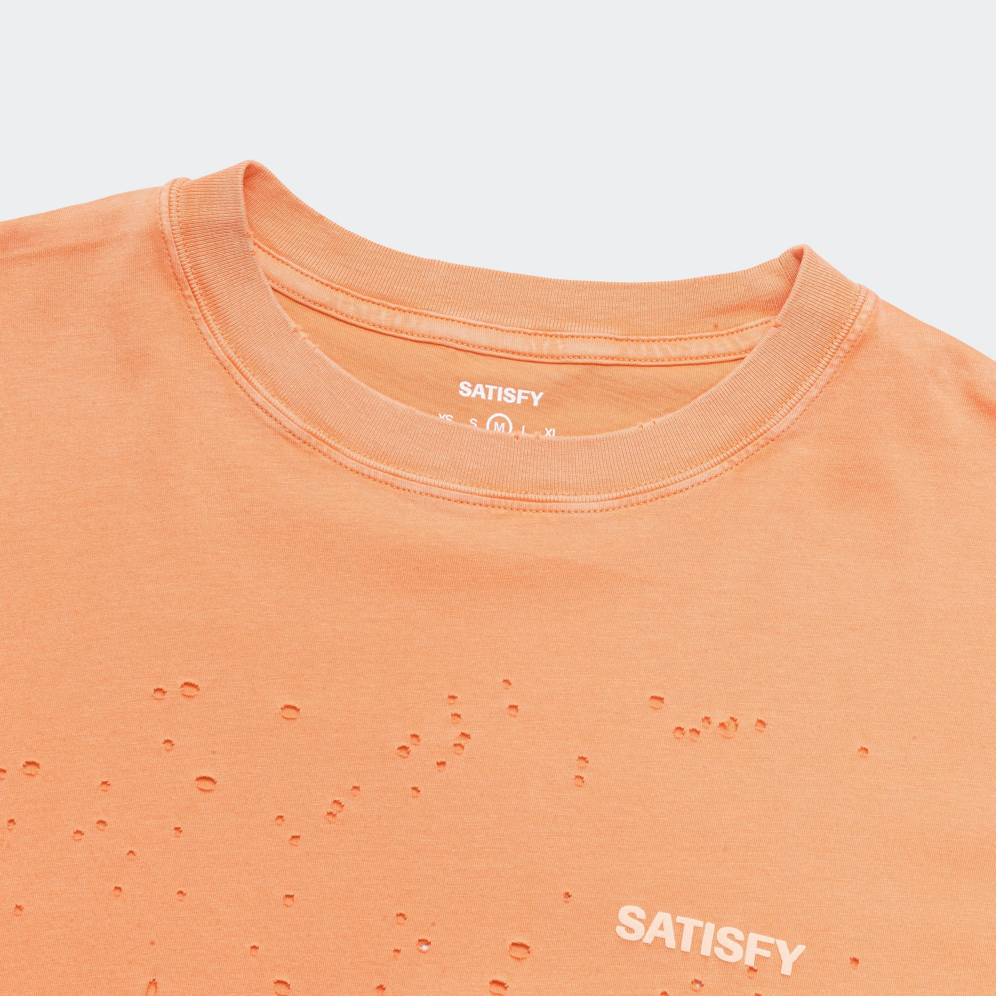 MothTech Logo T-Shirt - Aged Dusty Orange