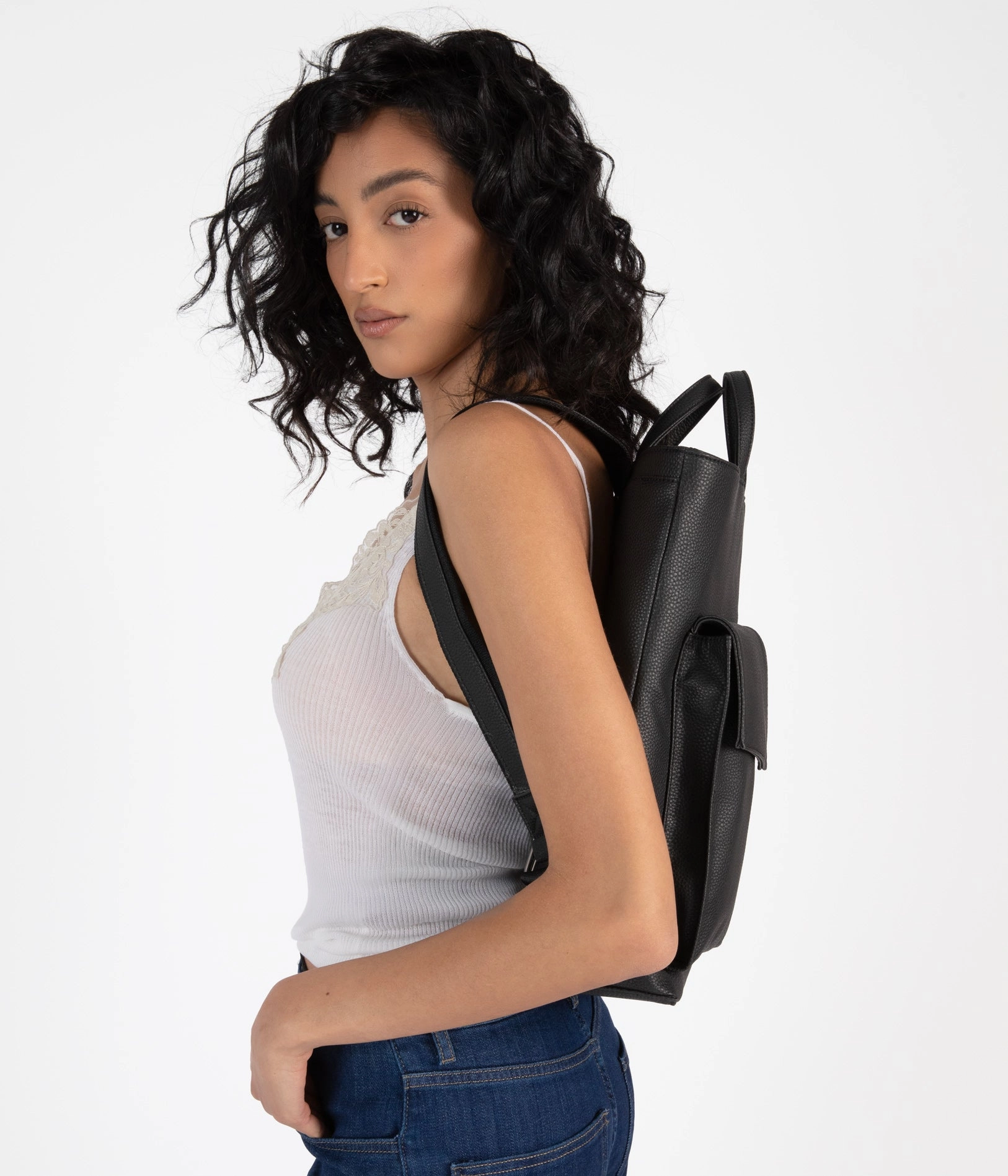 MYRON Vegan Backpack - Grain
