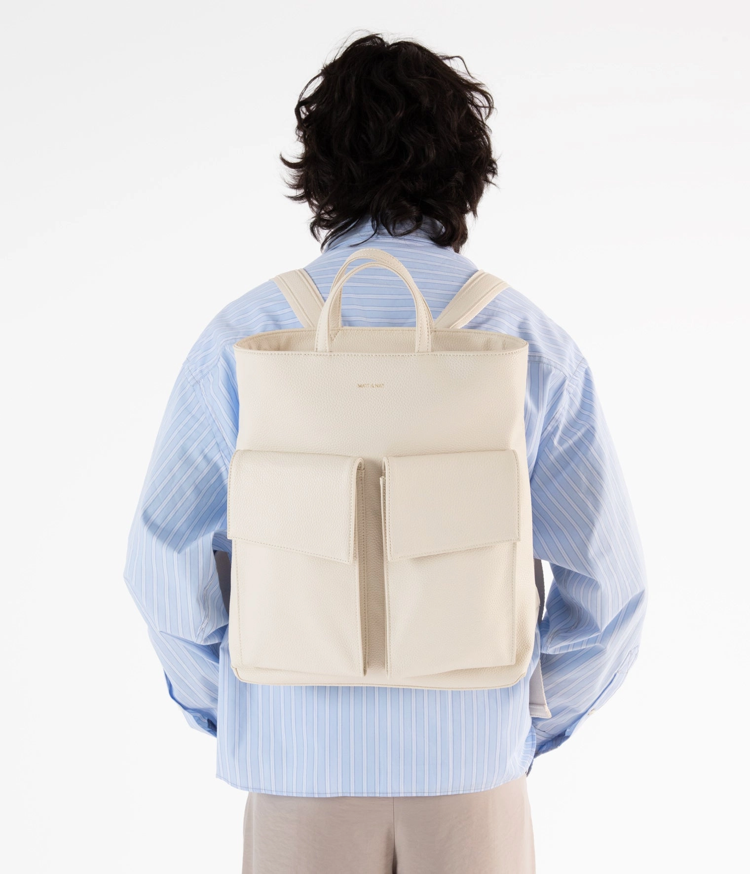 MYRON Vegan Backpack - Grain