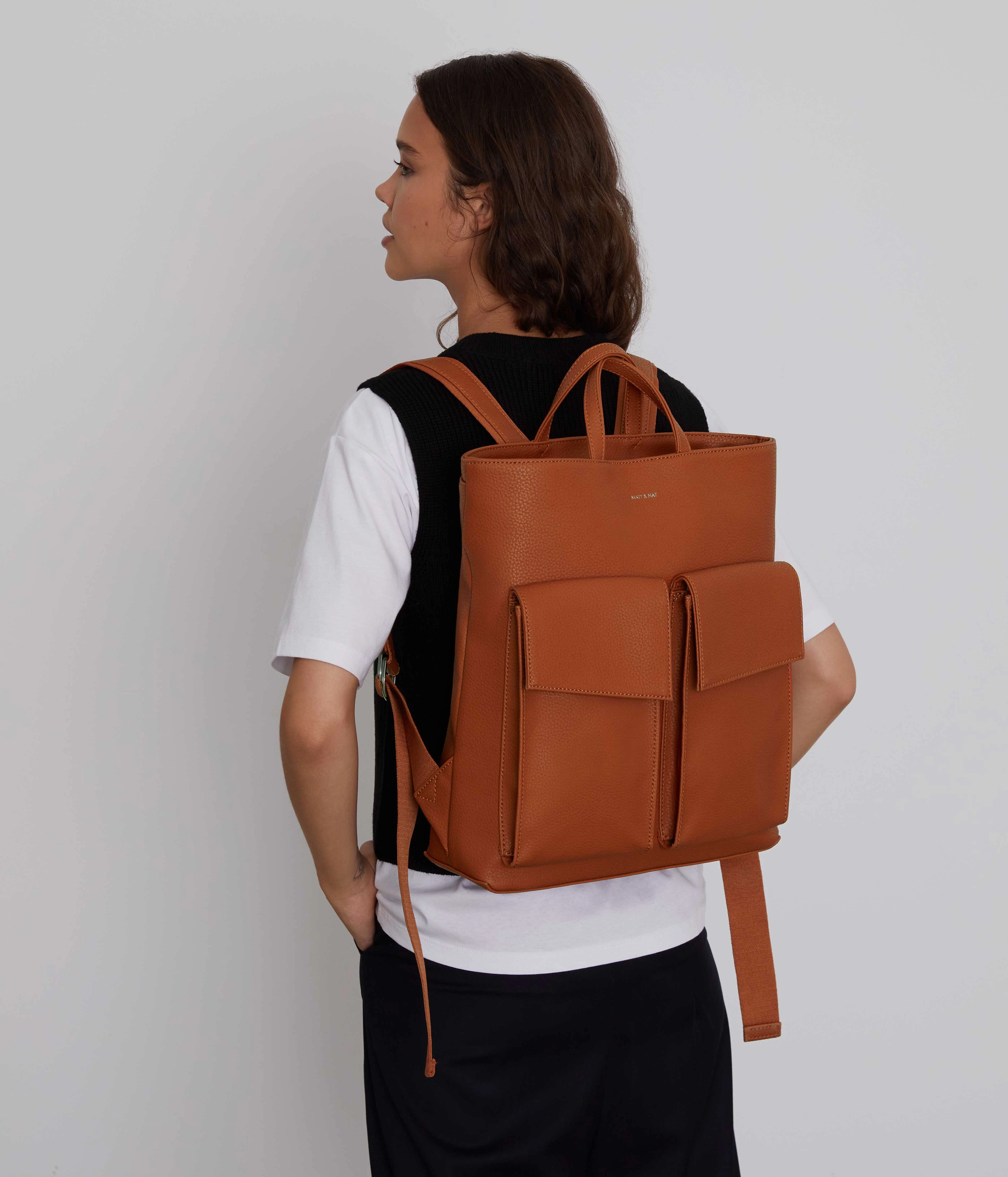 MYRON Vegan Backpack - Purity