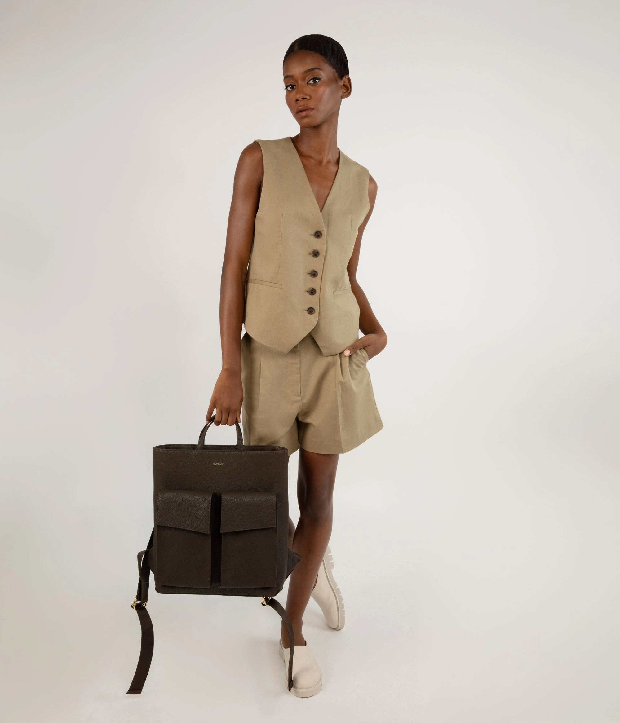 MYRON Vegan Backpack - Purity