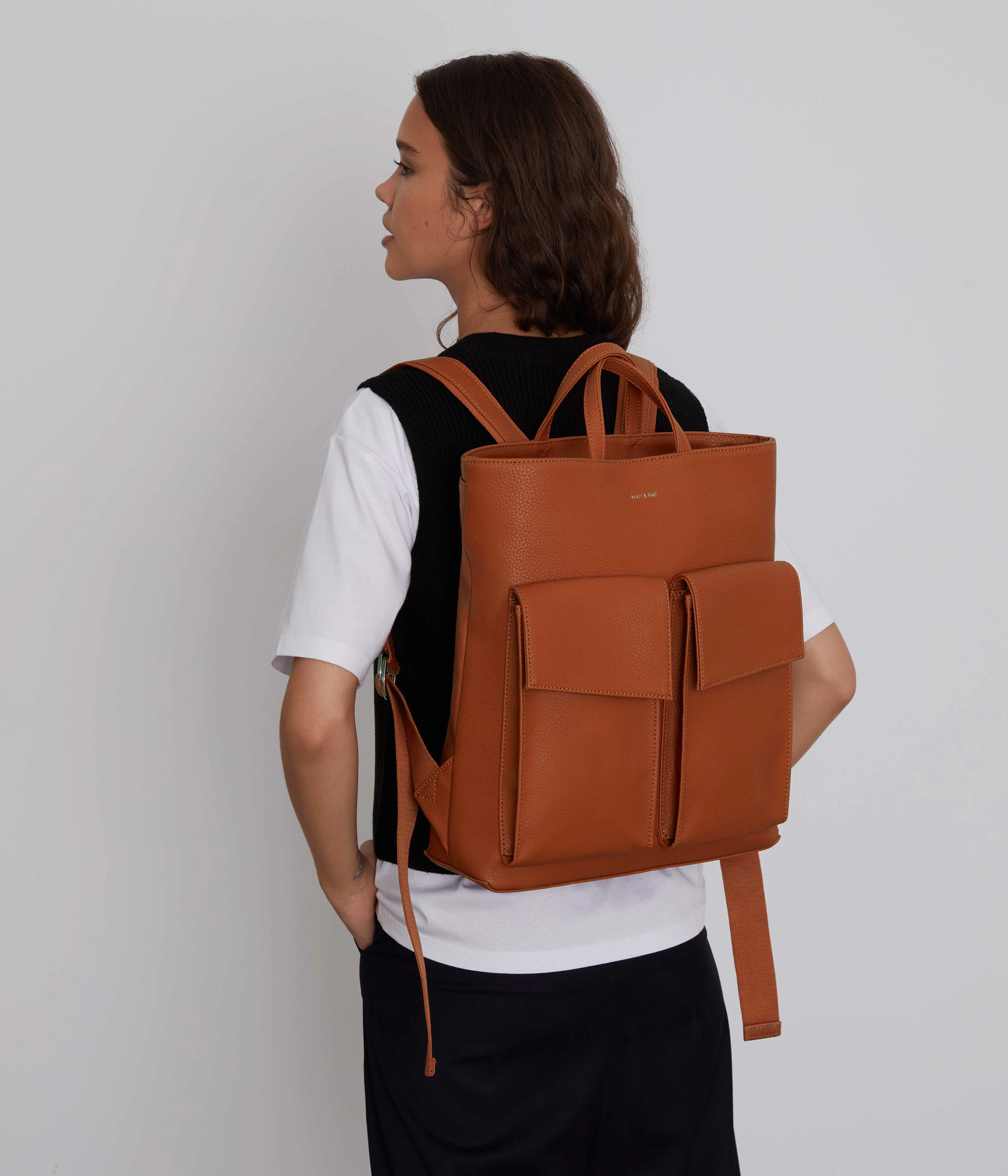 MYRON Vegan Backpack - Purity