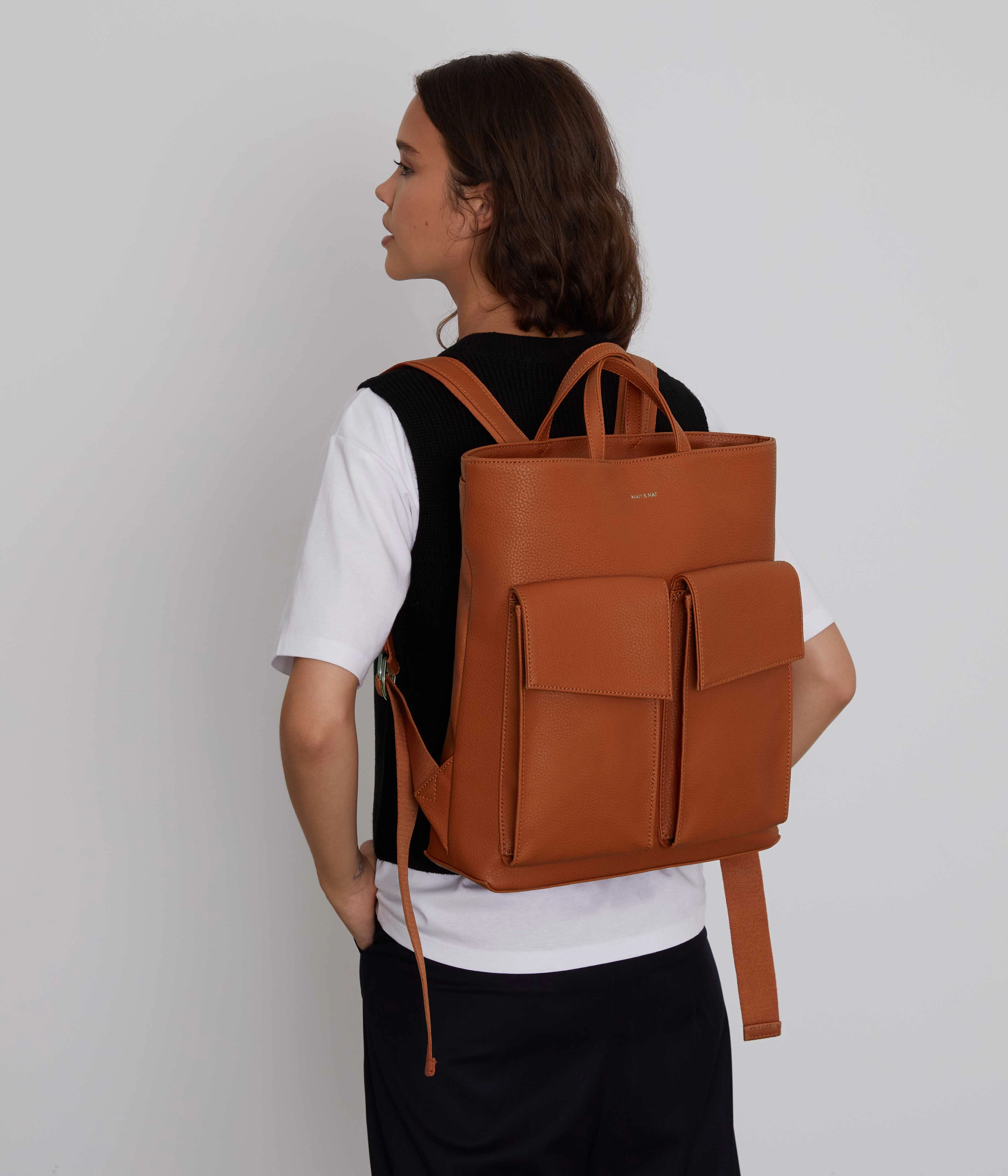 MYRON Vegan Backpack - Purity