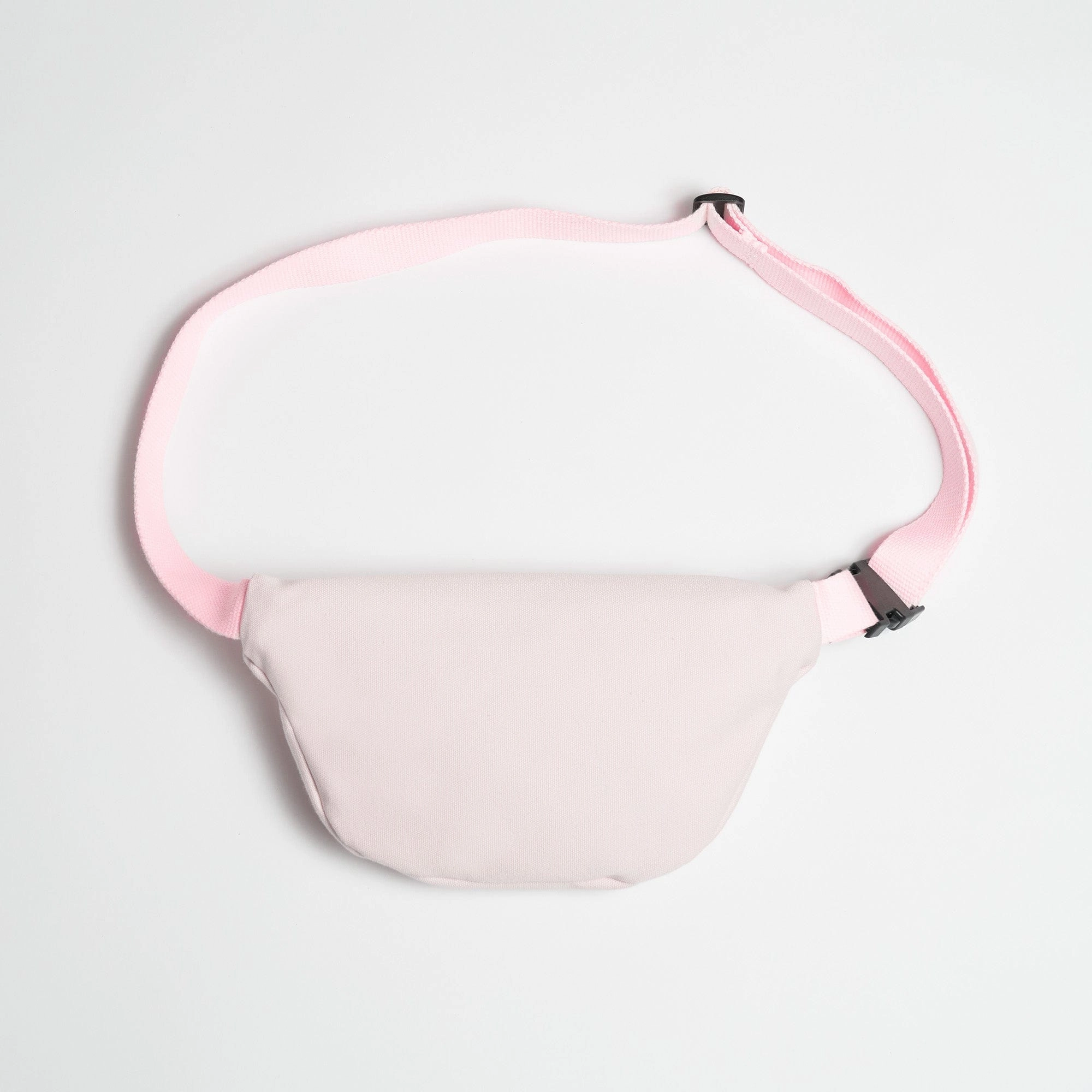 Natural Cotton Canvas Bum Bag | Blush Pink