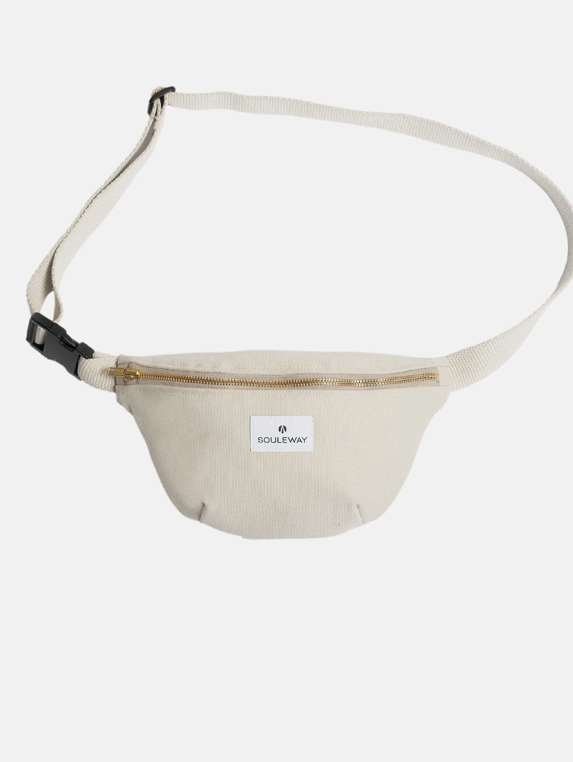 Natural Cotton Canvas Bum Bag | Desert Sand