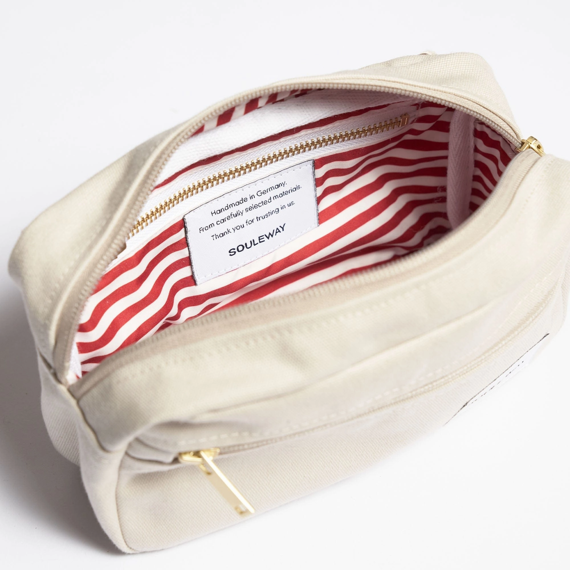 Natural Cotton Canvas Hip Bag | Desert Sand