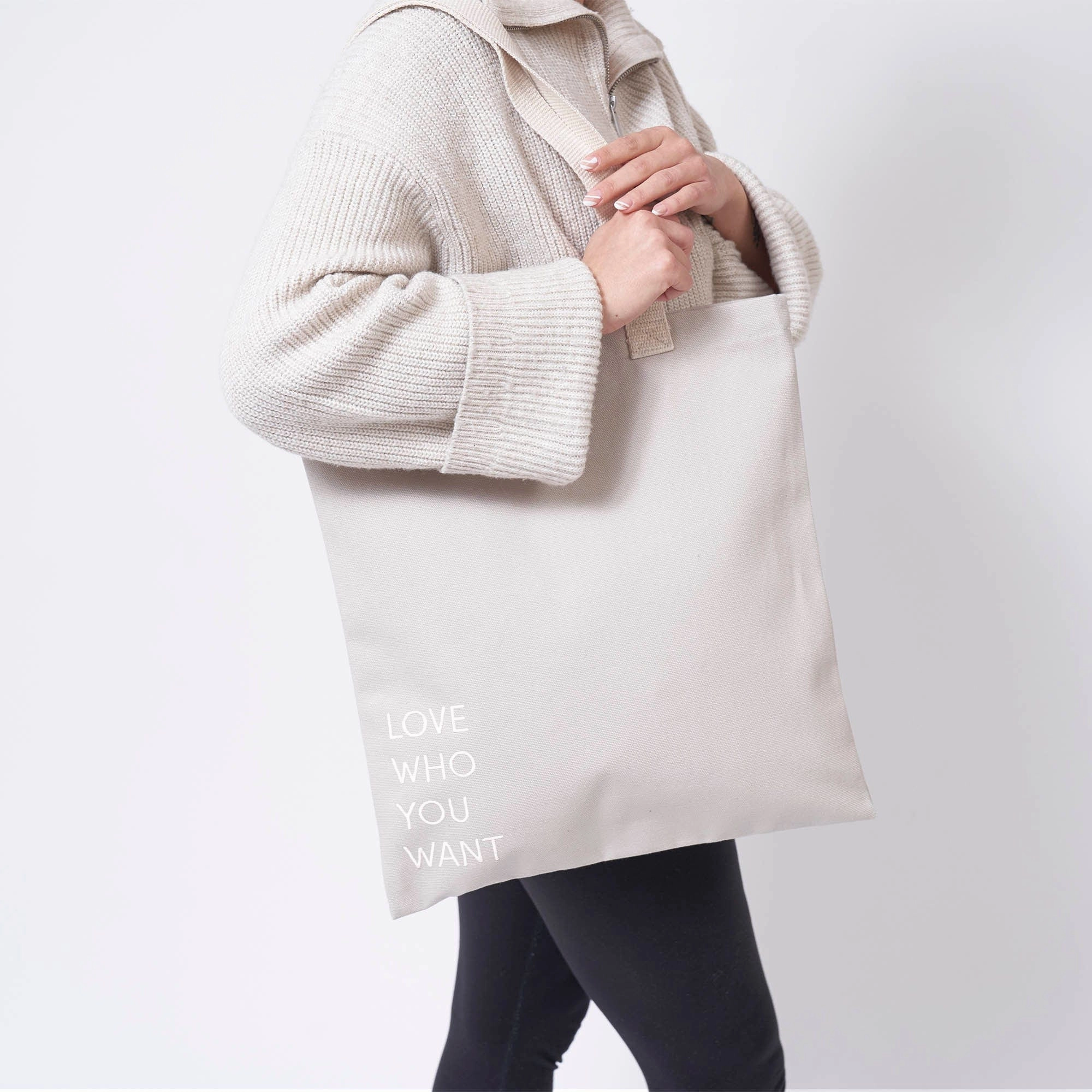Natural Cotton Canvas Jute Bag | Pride Edition