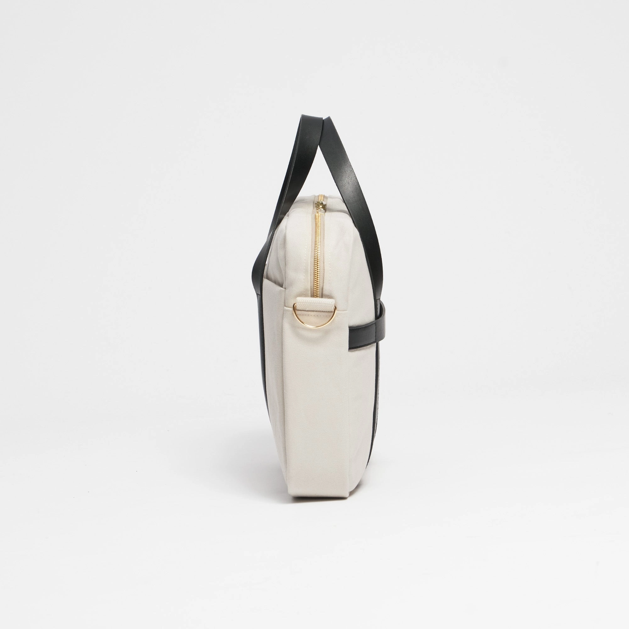 Natural Cotton Canvas Laptop Bag | Desert Sand