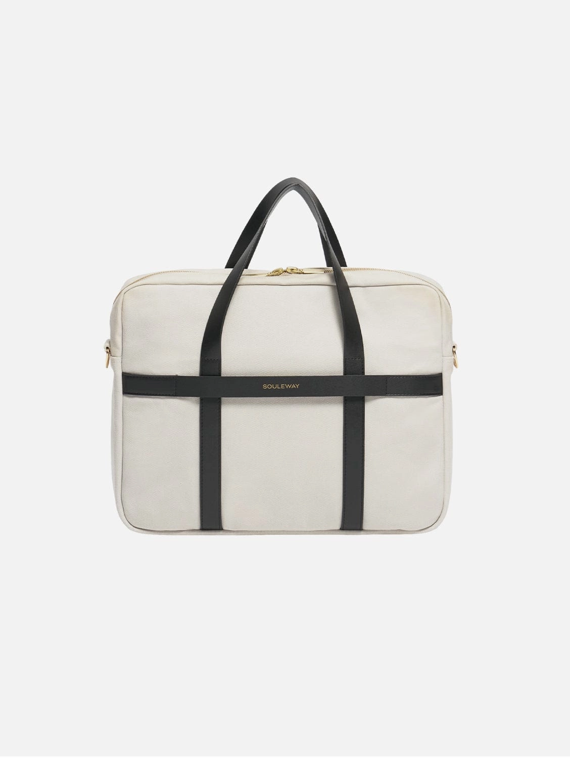 Natural Cotton Canvas Laptop Bag | Desert Sand