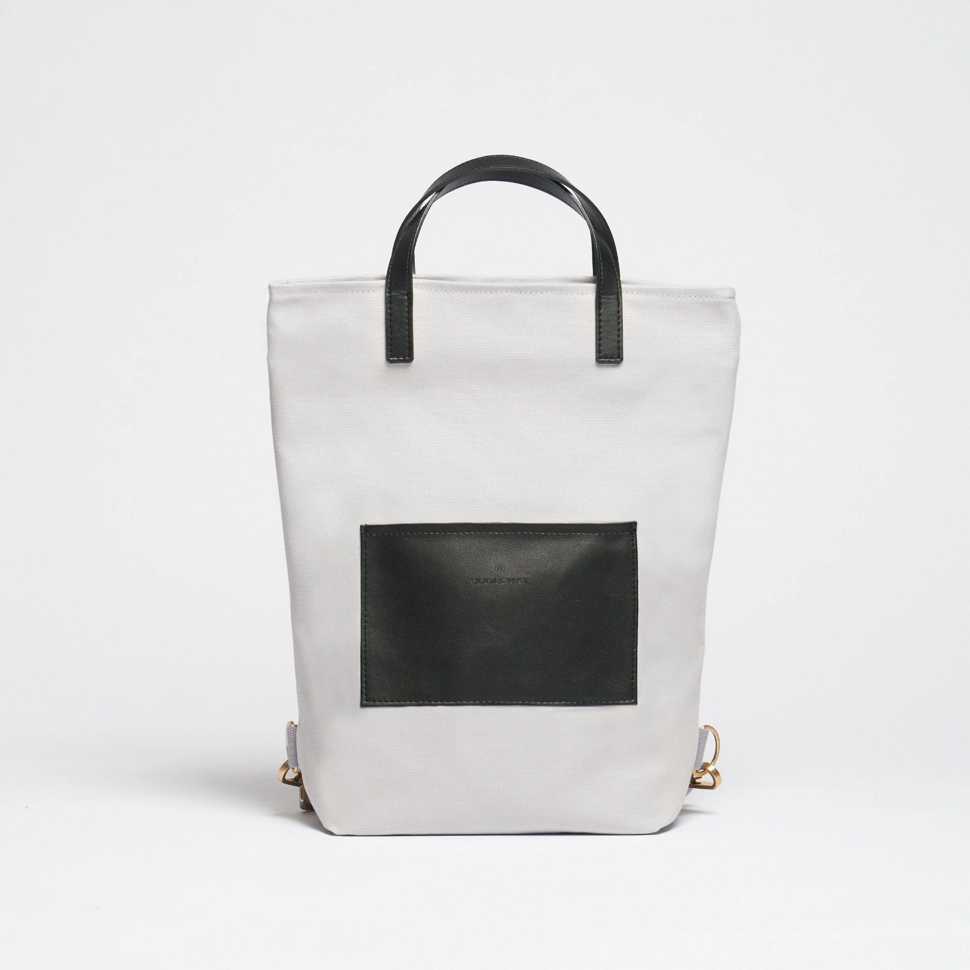 Natural Cotton Canvas Totepack | Dust Grey