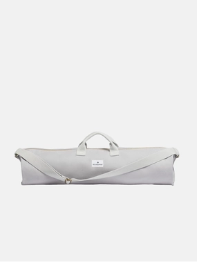 Natural Cotton Canvas Yoga Bag | Dust Grey