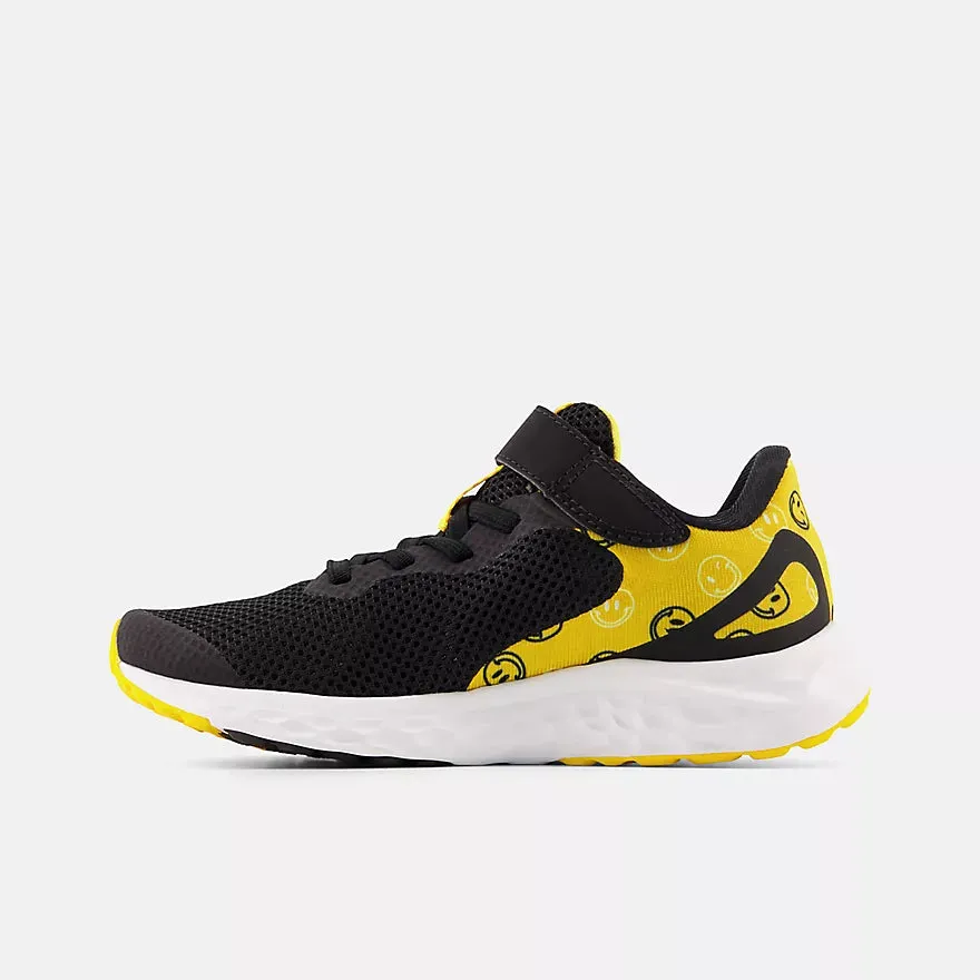 New Balance Black Arishi v4 Bungee Lace Children??s Sneaker