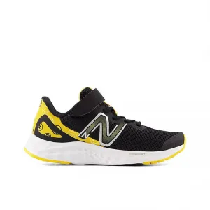 New Balance Black Arishi v4 Bungee Lace Children??s Sneaker
