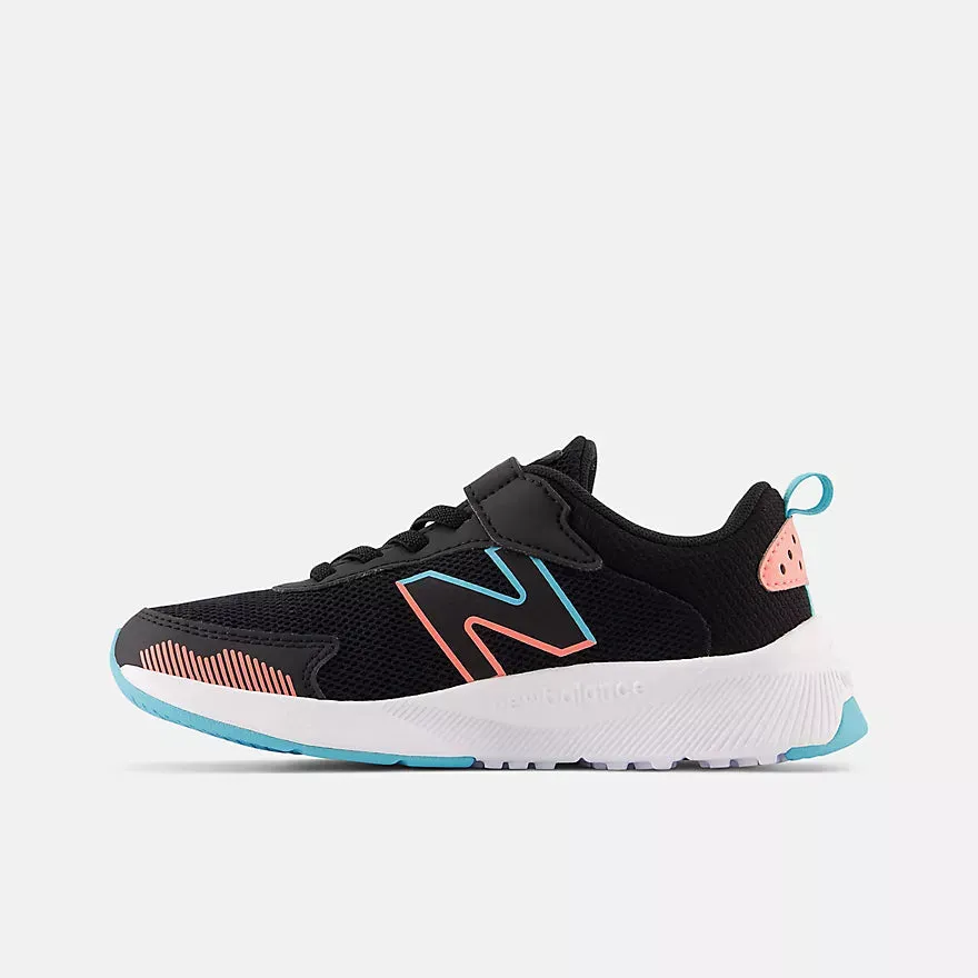 New Balance Black/Grapefruit Dynasoft 545 A/C Children??s Sneaker