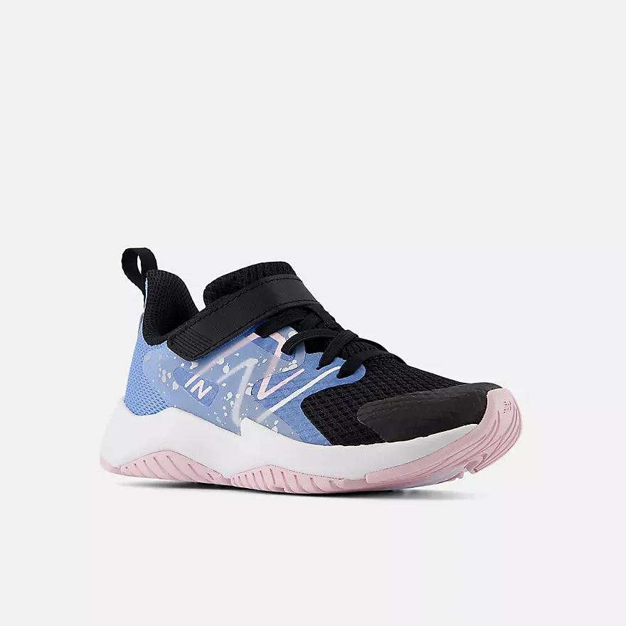 New Balance Black/Laguna Rave Run V2 A/C Children??s Sneaker