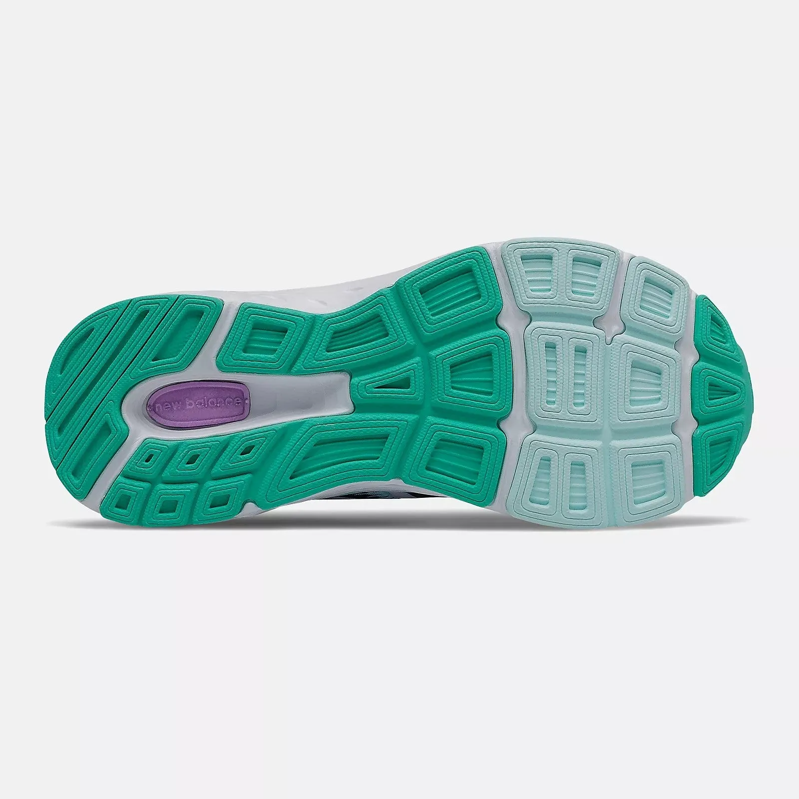 New Balance Captain Blue/Dark Violet 680v6 Children??s Sneaker