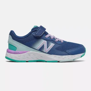 New Balance Captain Blue/Dark Violet 680v6 Children??s Sneaker