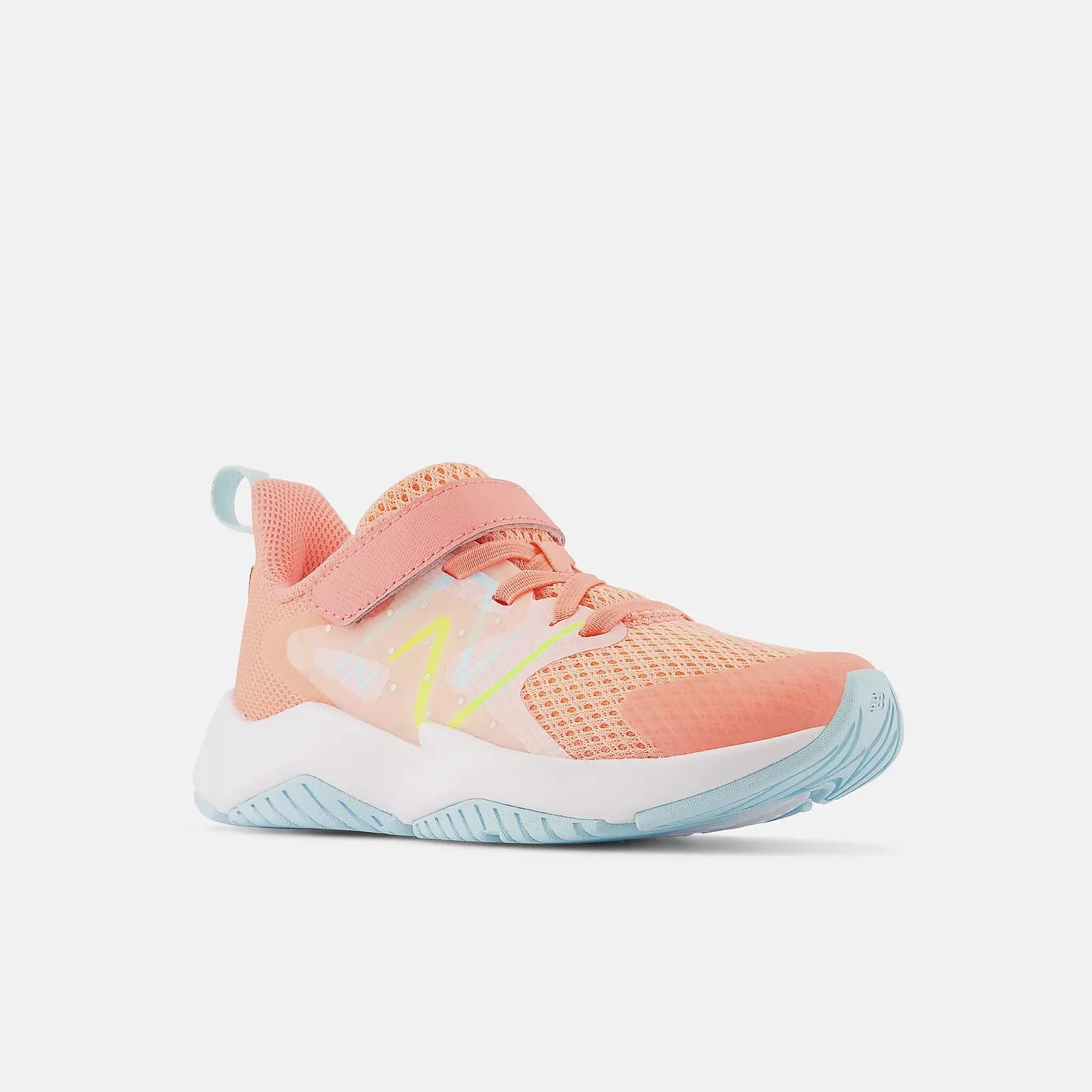 New Balance Grapefruit Rave Run v2 A/C Children??s Sneaker