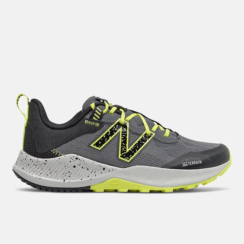 New Balance Lead/Sulphur Yellow/Black Nitrel V4 Lace Children??s Sneaker
