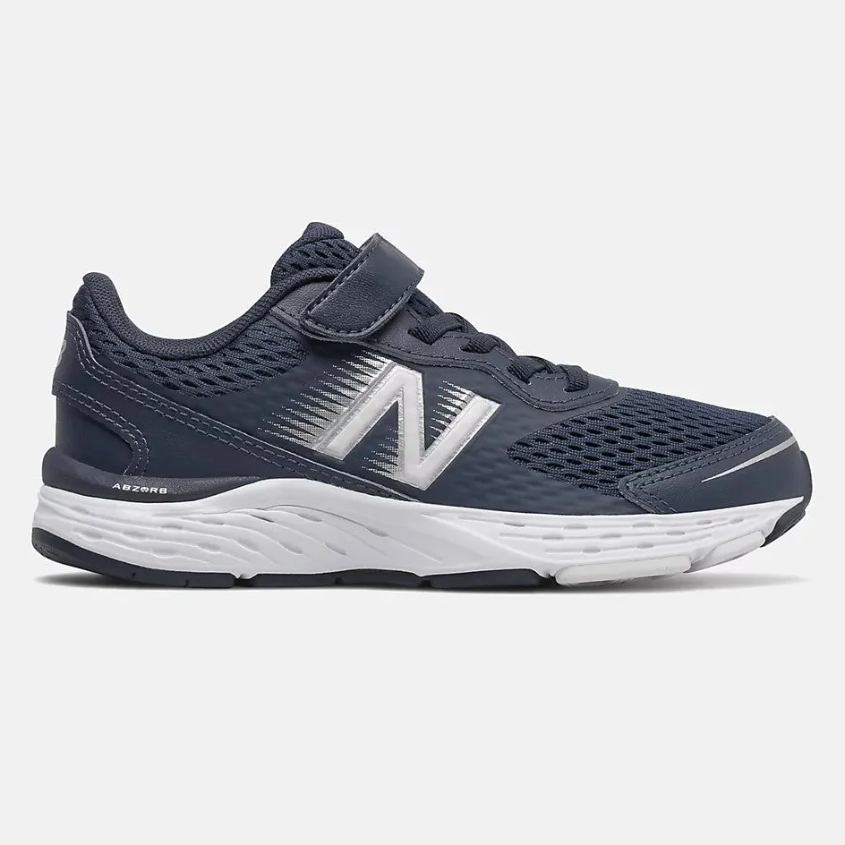 New Balance Natural Indigo 680v6 Children??s Sneaker