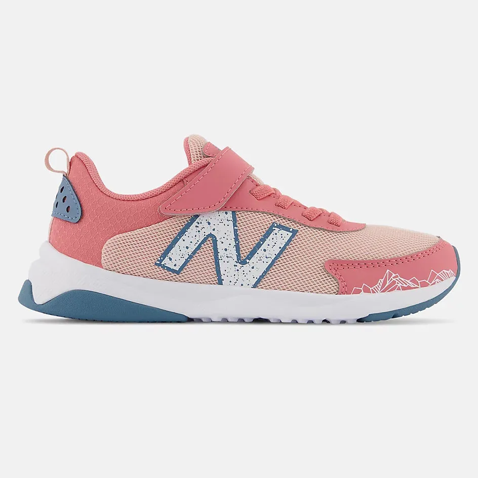 New Balance Pink Haze Dynasoft 545 Bungee Lace With Strap Children??s Sneaker