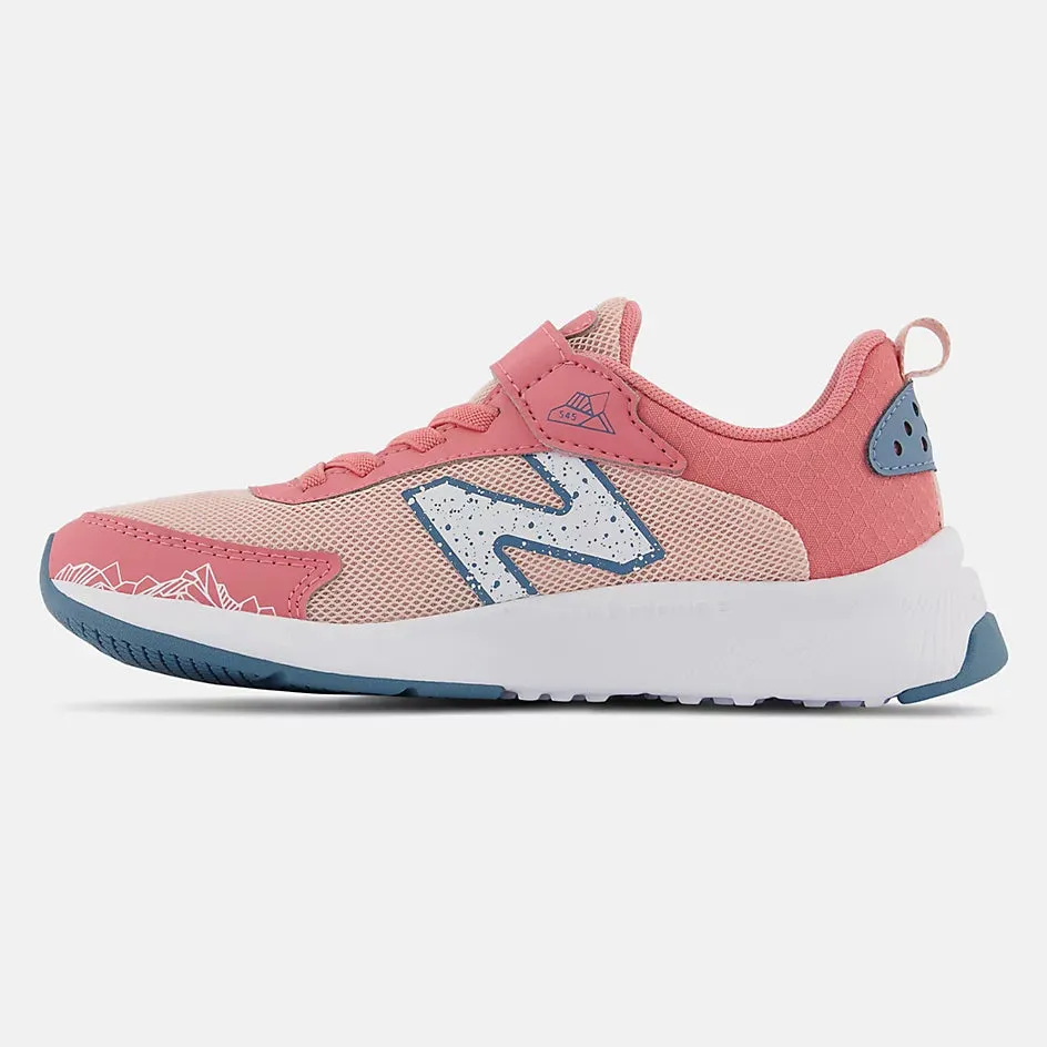 New Balance Pink Haze Dynasoft 545 Bungee Lace With Strap Children??s Sneaker