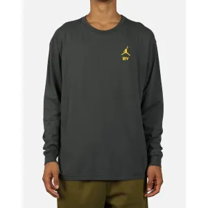 Nike Legacy AJ4 Long Sleeve Tee Grey  CJ9077-060 Men's