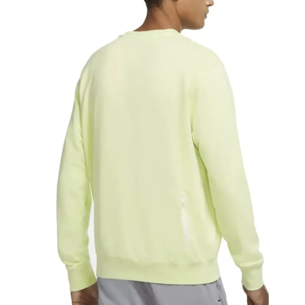 Nike Sportswear Essentials  French Terry Crew Sweatshirt Yellow  DD4664-736 Men's