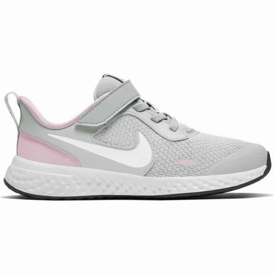 Nike Photon Dust/White/Pink Foam Revolution 5 Children??s Sneaker