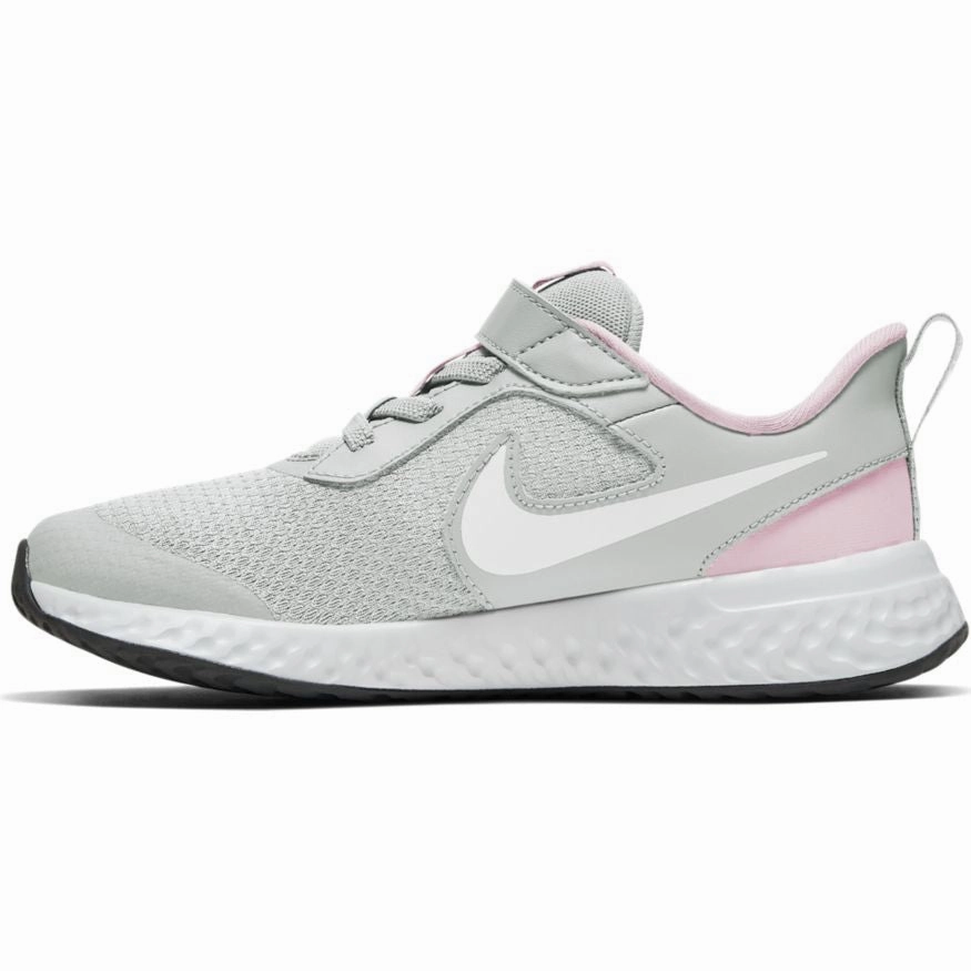 Nike Photon Dust/White/Pink Foam Revolution 5 Children??s Sneaker