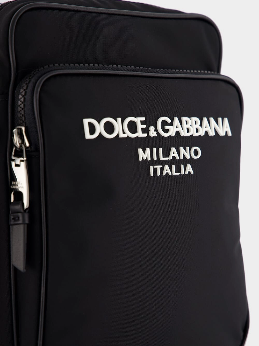 Nylon Crossbody Logo Bag
