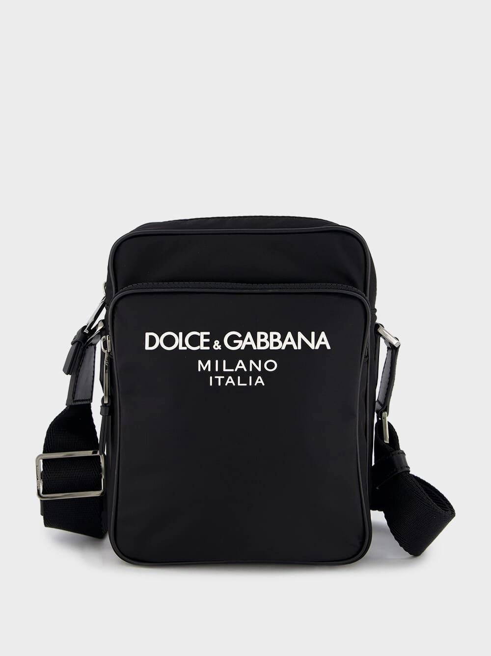 Nylon Crossbody Logo Bag