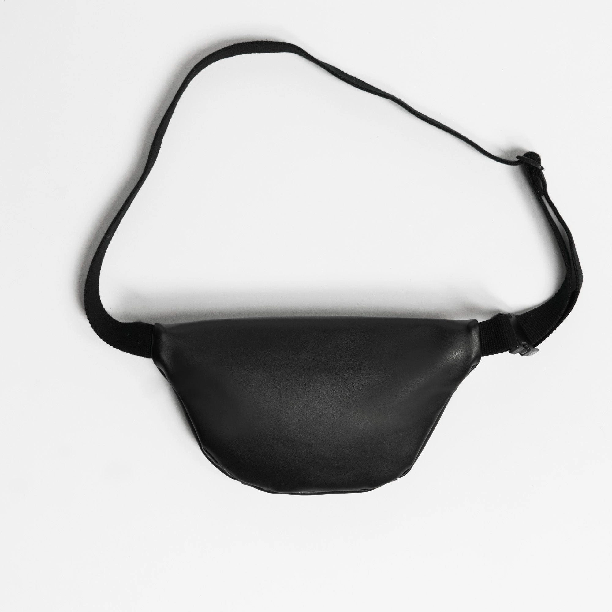 Oleatex Vegan Olive Leather Bum Bag | Black