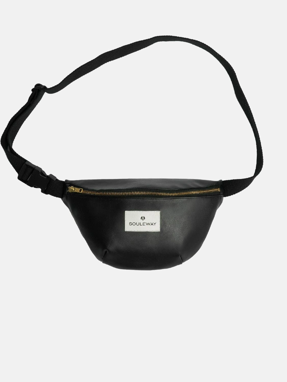 Oleatex Vegan Olive Leather Bum Bag | Black