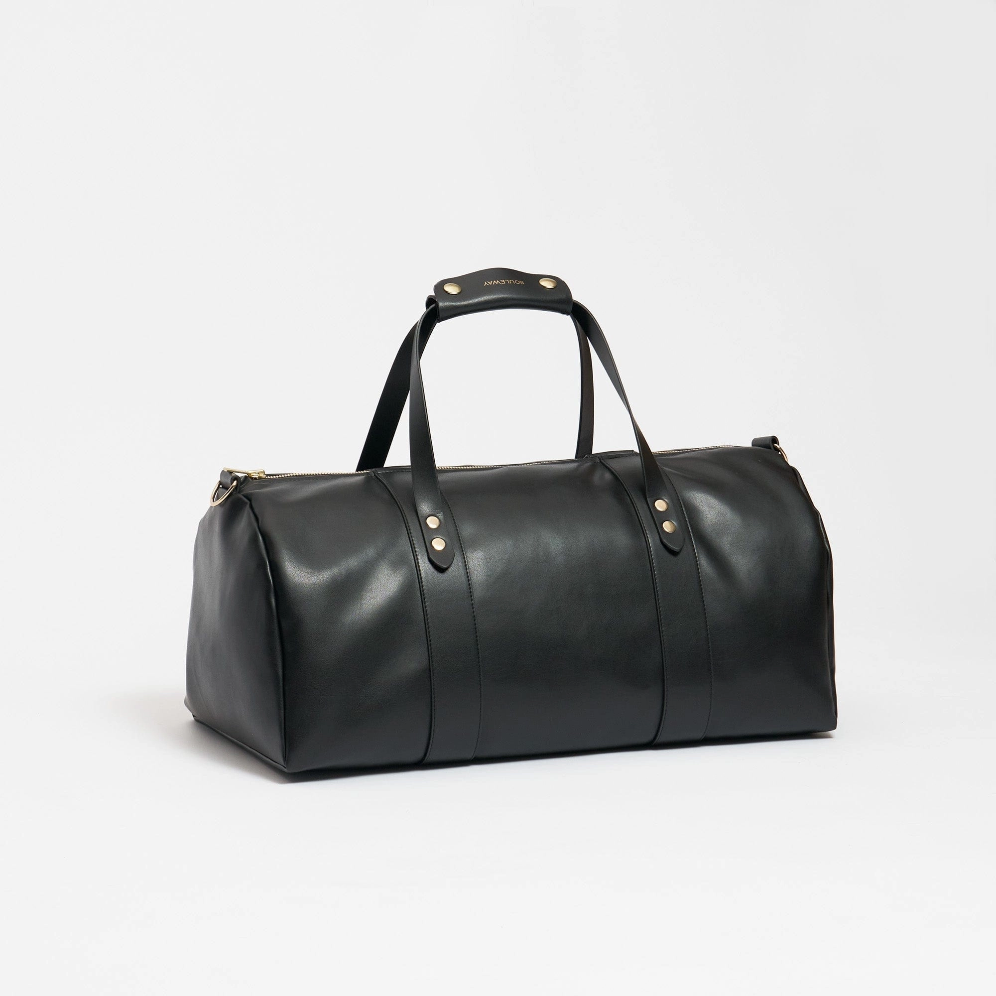 Oleatex Vegan Olive Leather Classic Weekender | Night Black