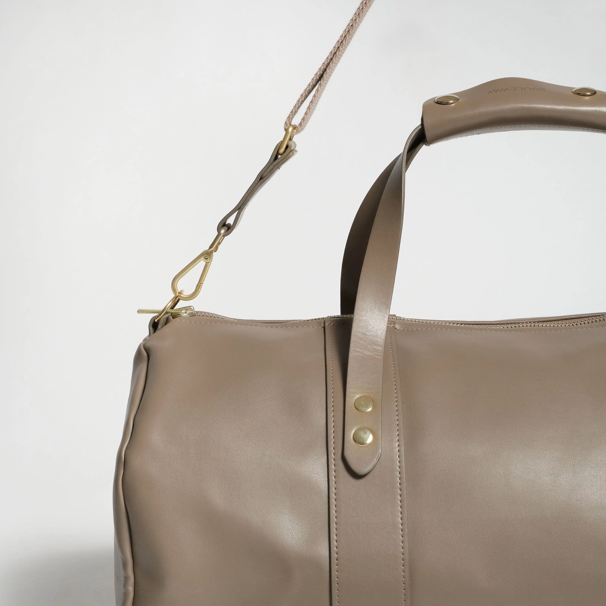 Oleatex Vegan Olive Leather Traveller Set S | Mocha Brown