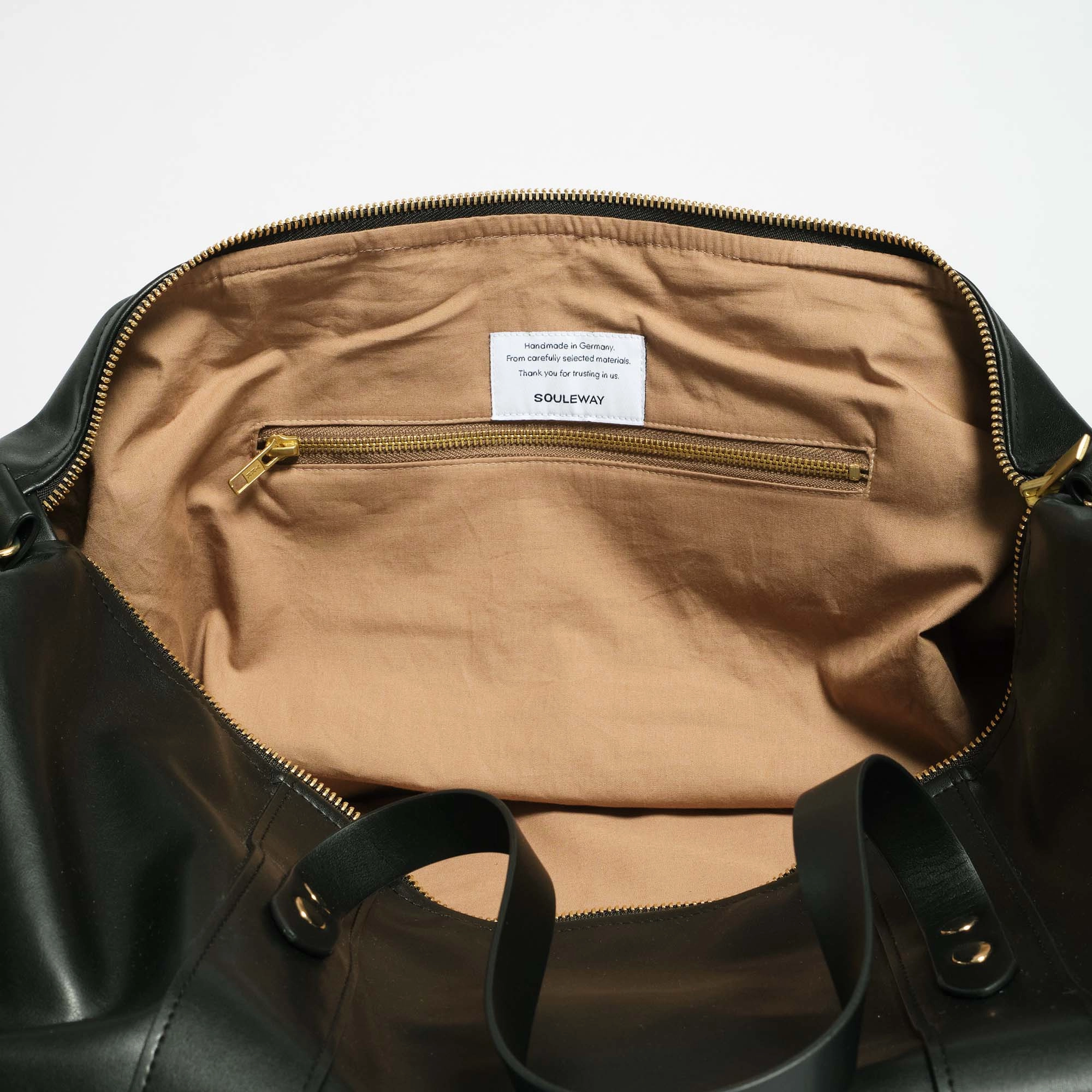 Oleatex Vegan Olive Leather Traveller Set S | Night Black
