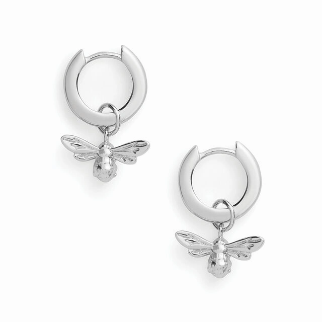 Olivia Burton Lucky Bee Huggie Hoop Earrings OBJAME32N