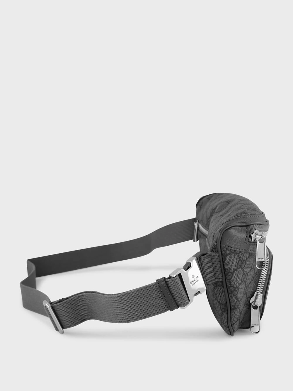 Ophidia Grey GG Belt Bag
