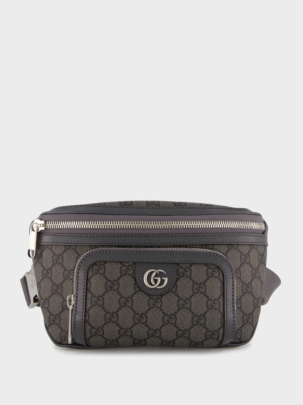 Ophidia Grey GG Belt Bag