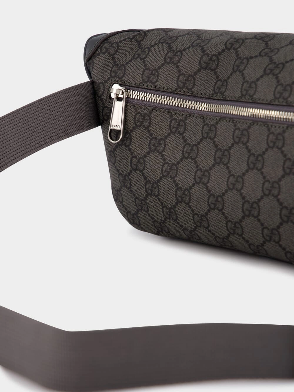 Ophidia Grey GG Belt Bag