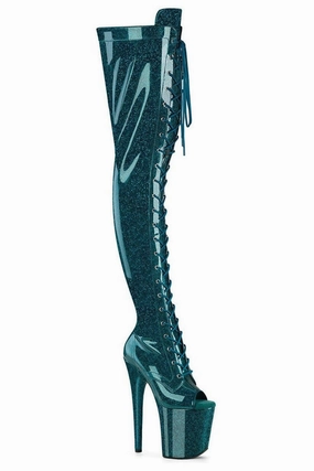 Pleaser FLAMINGO-3021GP Thigh Boot