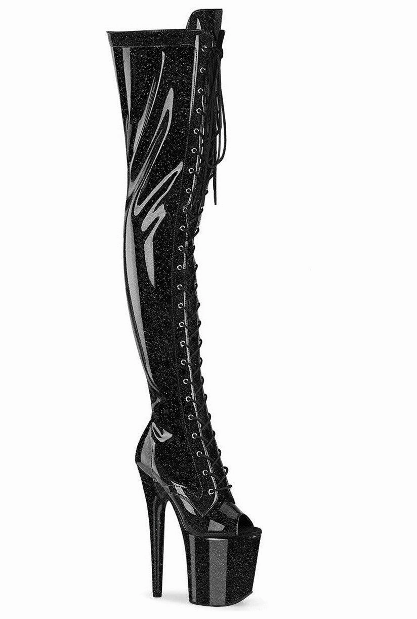 Pleaser FLAMINGO-3021GP Thigh Boot