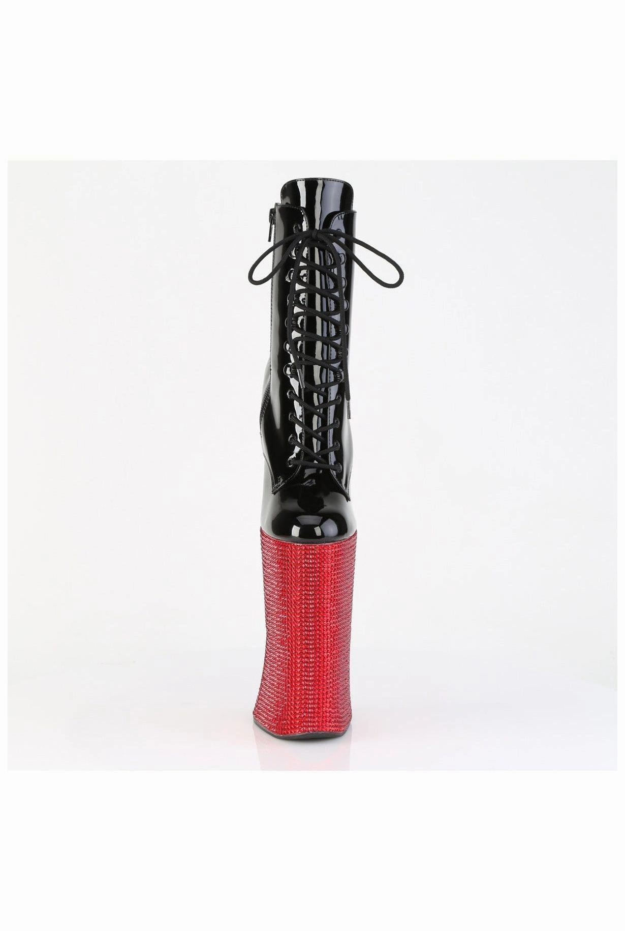 Pleaser FORBIDDEN-1020BEJ Ankle Boot