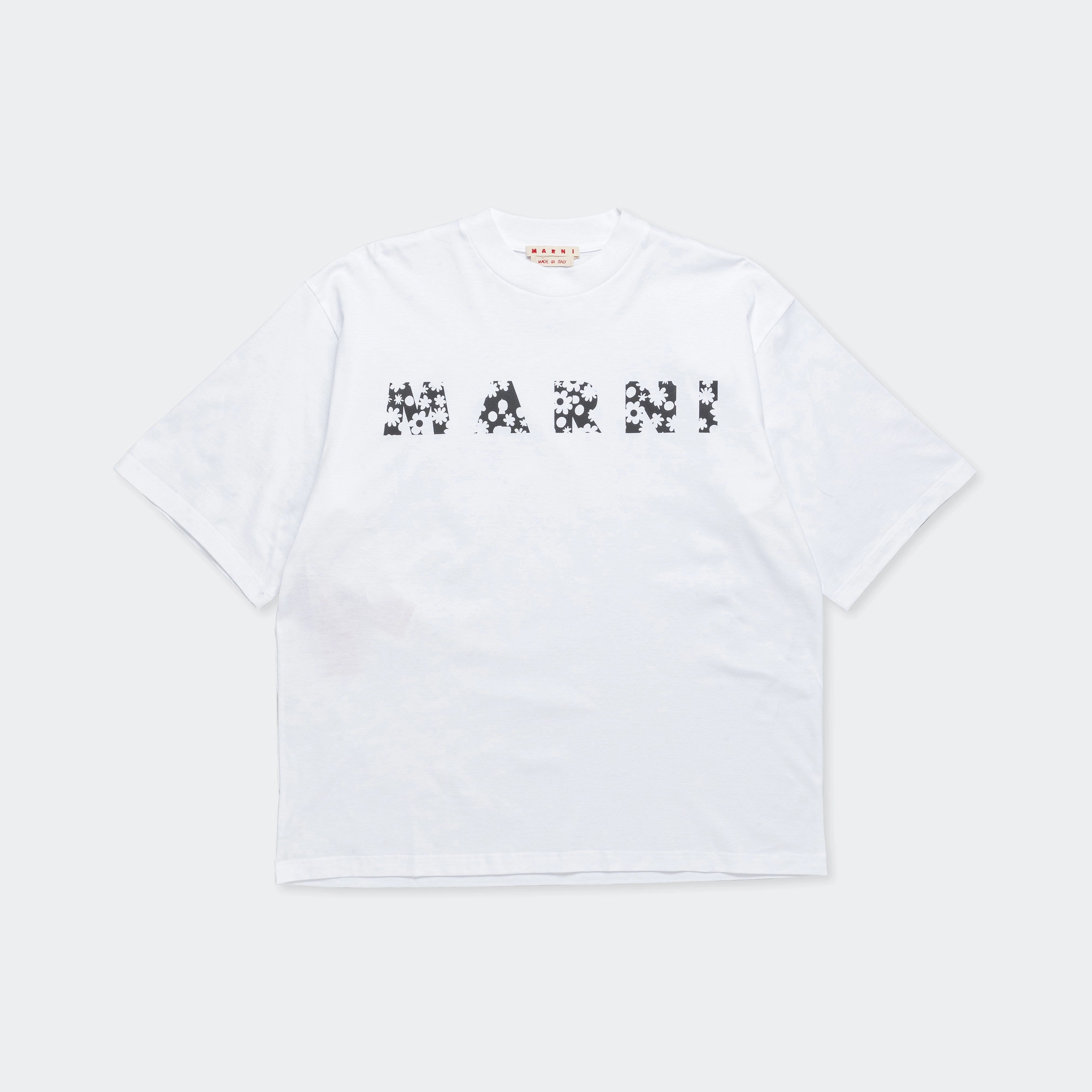 Pop Fields Logo T-Shirt - LilyWhite